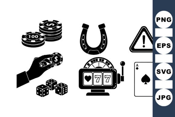 Casino Gambling Icon Clipart: A Designer's Review