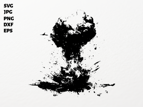 Explosion Effect SVG: Bold Graphics for Crafts