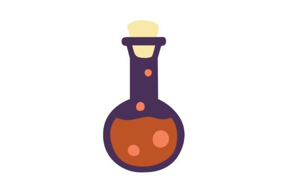 Orange Potion: Vibrant Graphics for Crafts & Branding