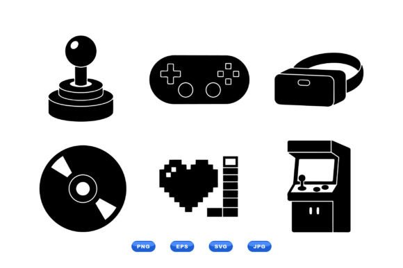Retro Gaming Icon Clipart: A Designer's Stitch Review