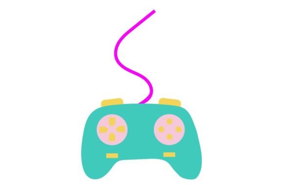 Retro Teal Game Controller: A Designer's Stitch Review