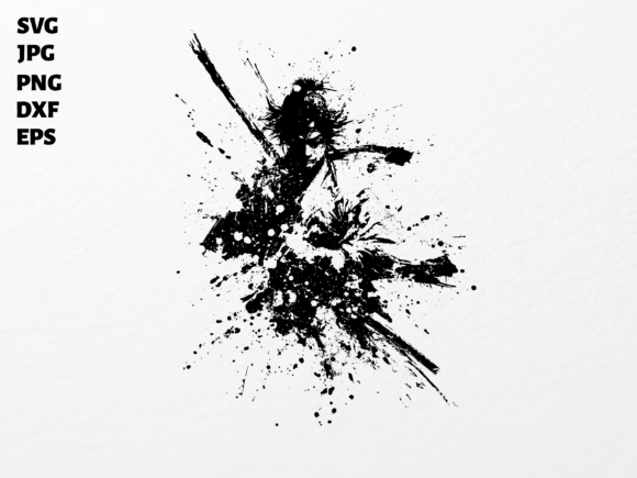 Ronin Kenshi SVG: Bold Graphics for Crafts & Blogs