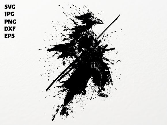 Samurai SVG: Bold Graphics for Crafts