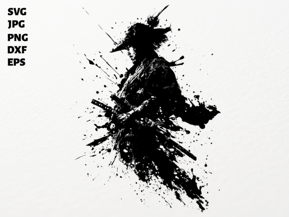 Samurai SVG for Crafts & Graphics